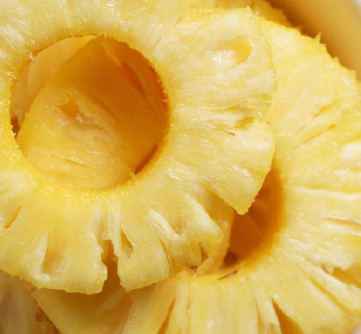 cut pineapples