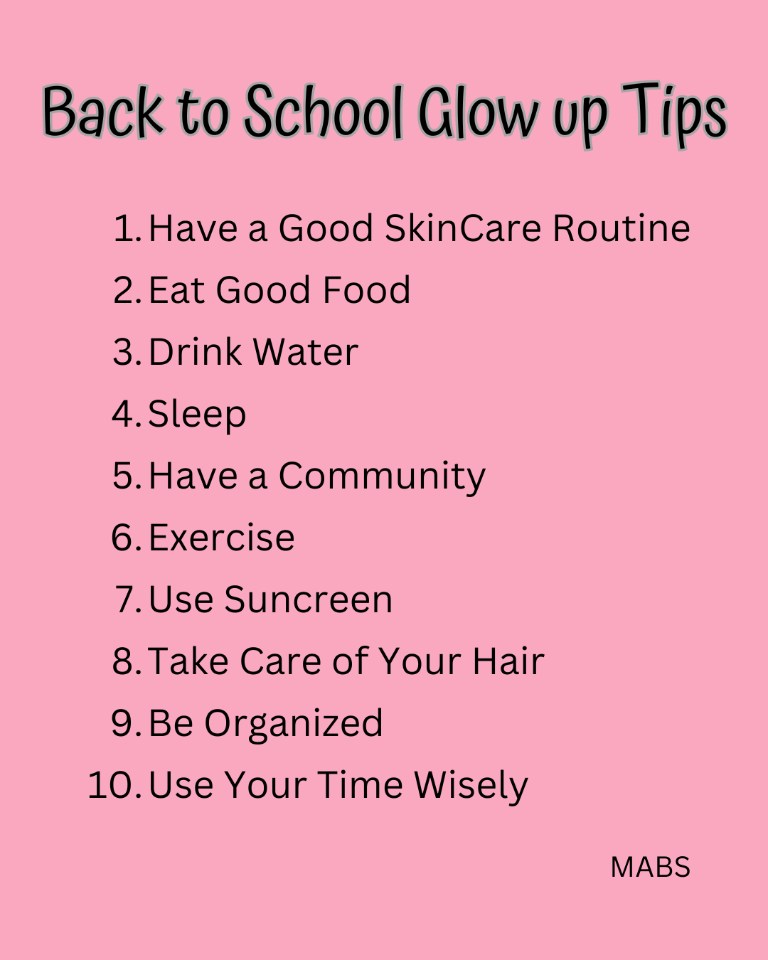 Back to School Glow Up Tips: The Ultimate Guide for Skincare ...