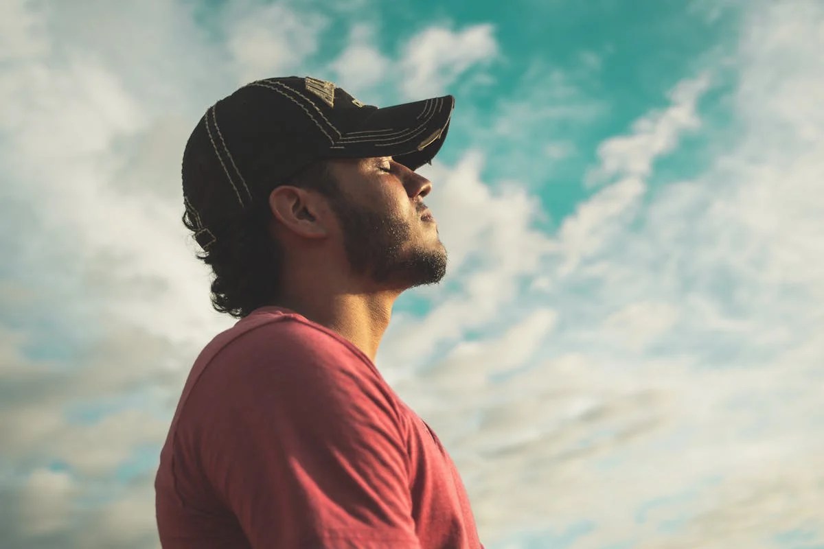 Man standing outside