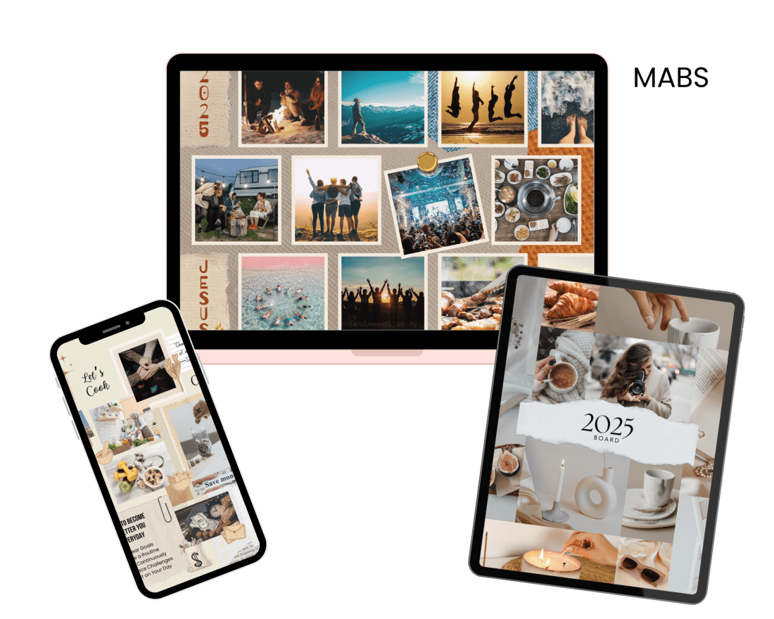 vision board template